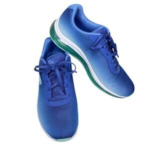 Skechers Womens Air Element 2.0 Blue Aqua Ombre Casual Shoes Sneakers Size 7.5